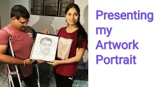 Presenting My Artwork | Portrait | pencil Work | by Reena's Creative Artwork | 
