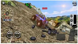 4x4 Off-road Relly#free Ride and level:driving a car in slippery mud#android gameplay