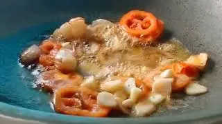 cooked vegetables with fried milkfish for my elderly parents | vegetables with fried milkfish