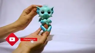 Интерактивный дракон на палец Fingerlings, WowWee