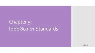 IEEE 802.11 Standards by Chipmunk