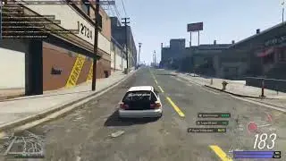 Gta V FiveM faster honda civic cx in drift server