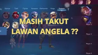 GINI CARA MAIN MIYA VS COMBO BRUNO ANGELA !!! EZZZ DECK    - Mobile Legends