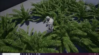 [UE4] Math Based Foliage Interaction Test