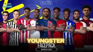 Youngster Facepack Vol.3 Efootball Pes 2021& Footballlife 2024 (SIDER&CPK) PC