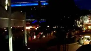 Disneyland TL Mark VII Monorail Red On-ride Night CLIP 02/15/09