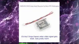 HMDVR-S DVR Video Audio Recorder for Micro FPV Multicopters
