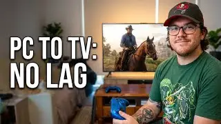 How I Use My PC on the TV… From Another Room! (Zero Lag Setup) 