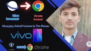 How to set default Chrome browser in vivo phone | Remove Vivo browser | 