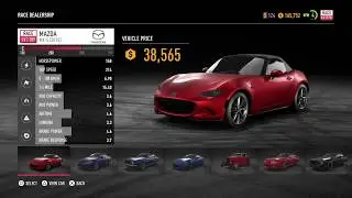 Official Race Class Cars - Need For Speed Payback