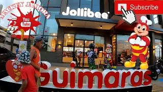 Happy Kids With Jollibee (Guimaras)