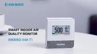 Brace yourself for the arrival of INKBIRD Smart Indoor Air Quality Monitor IAM-T1!