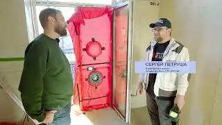 Технический надзор #PRECUT дома. #стройхлам  Сергей Петруша проводит испытания #A3PLYDOM