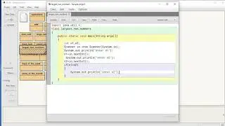 BlueJ Environment - Java Programming For Class 9 ICSE - Identify the Largest number