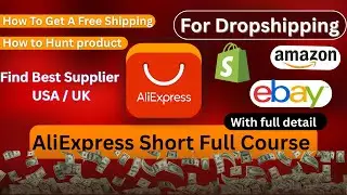 How to Start Dropshipping with AliExpress | Free Shipping + Supplier Hunt (USA/UK)