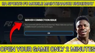 Fix EA Server Connection Issue | FC Mobile Server Connection Lost Solution