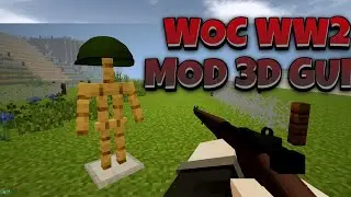 WORLD WAR 2 GUNS WEAPONS ADDON FOR MINECRAFT PE/Bedrock Edition 1.17-1.19 | 3D guns addon mod mcpe