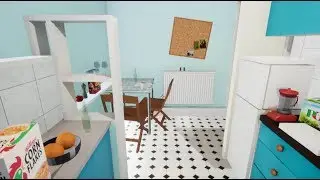 Re-creating Peep Show flat in Unreal Engine 4 (Work in progress)