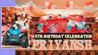 Priyansh 5th Birthday Highlight Video | Cinematic Teaser By Akashmehraphotography | 8700061846