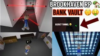 Roblox Brookhaven RP 🏡  HOW TO ROB THEUNDERGROUND BANK VAULTS (Heist Update) #roblox #brookhaven .