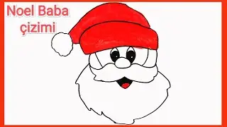 kolay noel Baba çizimi / Santa Claus drawing easy - how to draw