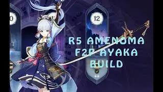 R5 Amenoma F2P Ayaka vs Abyss floor 12