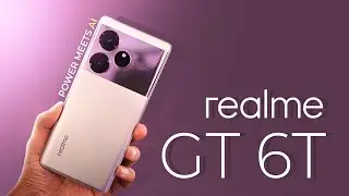 realme GT 6 Unboxing & Quick Review⚡Snapdragon 8s Gen 3, 2x Portrait 📷 @₹35,999*