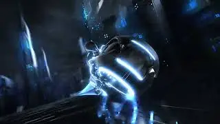 Futuristic Neon bike Animation Effect Sample 704. 