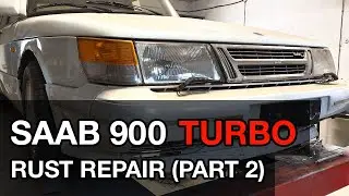 Rust repair - Saab 900 Turbo Aero (part 2)