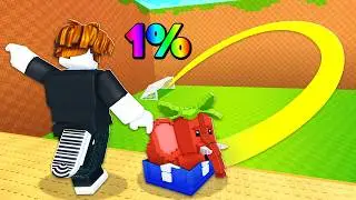 FIRST TIME KICKING A LUCKY BLOCK WITH INFINITE ROBUX ACTIVATED ON ROBLOX 🤑