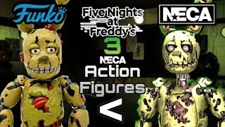 Neca FNaF 3 action figure Concepts || Why Neca should make FNaF figures 4 ( wth FreddyPopCollector )