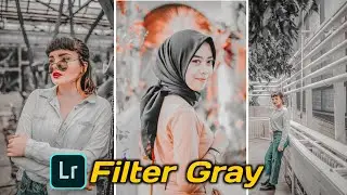 Tutorial Cara Edit Foto Filter Gray | Lightroom Mobile
