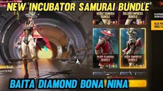 FREE FIRE II SPIN FOR NEW SAMURAI BUNDLE BLUEPRINT🤗🤗