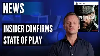 Insider Confirms State of Play - PlayStation September SOP, Sony New Handheld Interest, MGS Delta