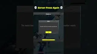 Server Hacker In Bgmi | Server Freez Not Matche Has Been End #bgmi #pubgmobile #freefire