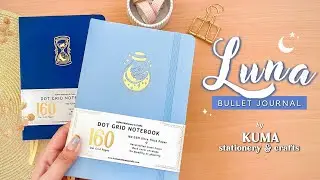 Bullet Journal Review • Kuma Stationery & Crafts “Luna” 160 GSM + with pen and paint tests 🌙✨