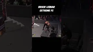 BROCK LESNAR EPIC F5 WWE 2K23 🔥 😱😈    