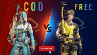 Pvp Cod Mobile Jugador de FREE FIRE VS jugador De COD🔥(Sin hablar) 🔇