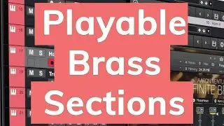 Playable Brass Sections with Track Linking #Cubase #virtualinstruments