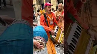 Barcelona, Spain Harinama