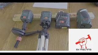 Test Parkside laserskih libela/nivelira Vs Bosch laser PCL 1 (PKLL 7 C3 - PKLL 10 B3 - PKLLP 360 A1)