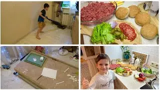 ❄️ВЛОГМАС | ГЕНЕРАЛЬНАЯ УБОРКА / ПОДАРКИ К НОВОМУ ГОДУ / ГОТОВИМ БУРГЕРЫ