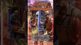 21июля День Металлурга!Красивое поздравление с днём металлурга! 