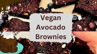 Vegan Avocado Brownie (Gooey)