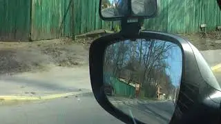 Разворот на узкой дороге