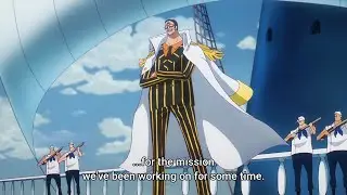 Admiral Kizaru is Coming to Egghead (English Sub)