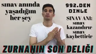 48-) SINAV ANI | SINAV KAZANDIRIR, SINAV KAYBETTİRİR | #yks