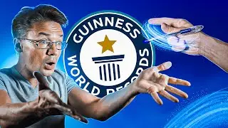 Did this guy just break the Thumb Around Guinness World Record?