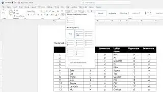 How to Insert Serial Number in Word | Automatic Serial Number in MS Word | Serial Number in Word