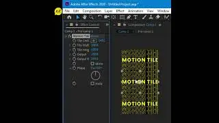 Seamless text animation in after effects
